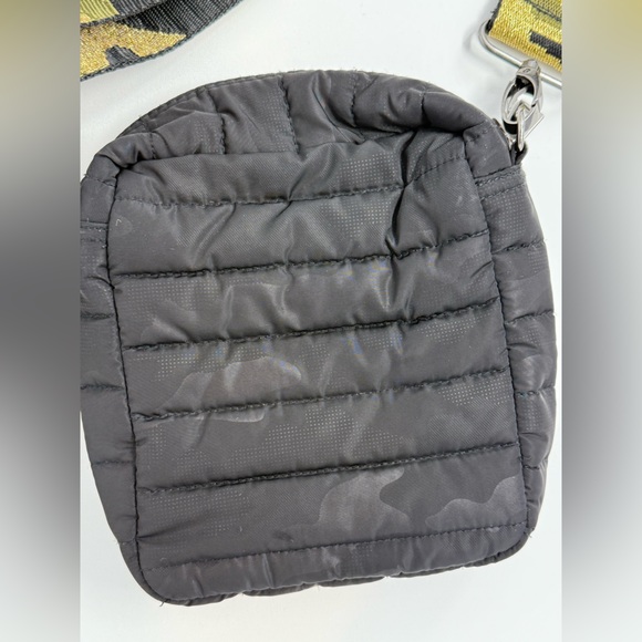 THINK ROYLN Black Quilted Bag with Camouflage Strap - Picture 6 of 9